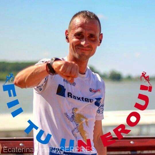 Laurenţiu Cobzaru a alergat zeci de mii de kilometri pentru a da o şansă la viaţă unor oameni grav bolnavi