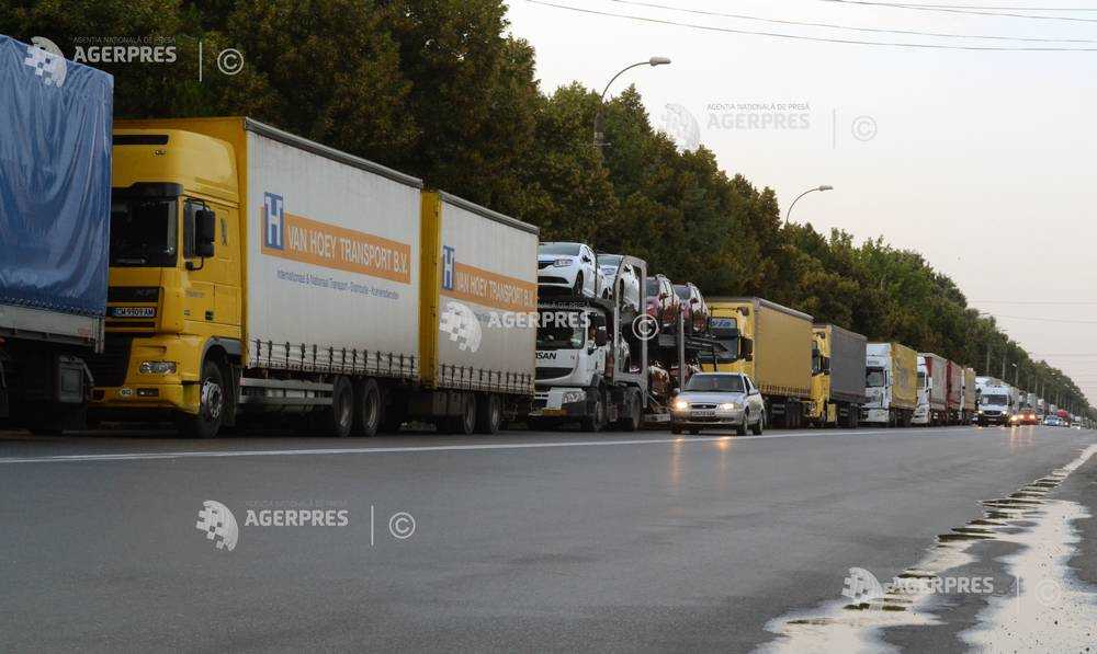ITPF Giurgiu: Restricţii de circulaţie pe segmente de drum din Bulgaria pentru maşinile cu masa de peste 12 tone